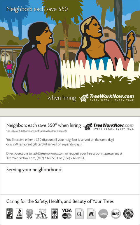 Neighborhood Postcard
