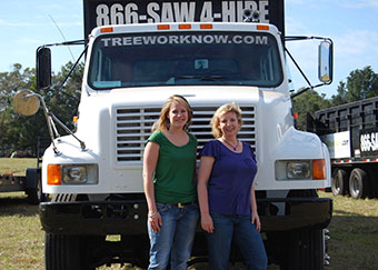 Client care staff provides extraordinary service to tree trimming clients in Orlando